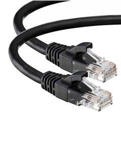 اشتري كابل RJ45 كات 5E UTP أسود في السعودية