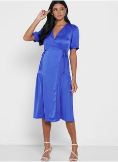 Buy Midi Wrap Dress in Saudi Arabia