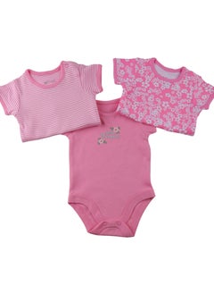 Buy Baby Girls- Jumpsuit set 3 pcs in Egypt