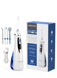 Buy Portable Dental Flosser Cordless Oral Irrigator With Travel Case in Saudi Arabia