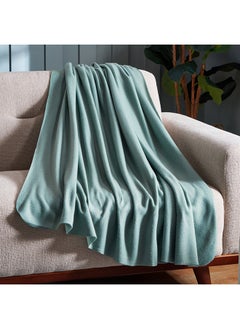 اشتري Atlanta Solid Recycled Polar Fleece Twin Blanket 200x150 cm في الامارات