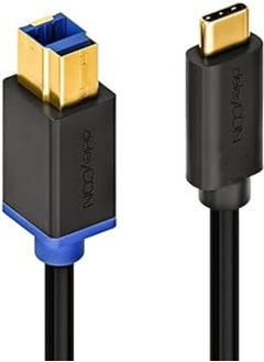 اشتري Keendex kx 2538 usb 3.0 printer cable compatible with computer,printer, external hard drive, 2 meters- black في مصر