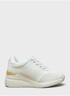 Buy Lace Up Low Top Sneakers in Saudi Arabia