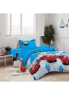 Buy winter comforter set for kids 3 pieces size 210x160cm in Saudi Arabia