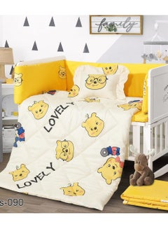 Buy 5-Piece Baby Crib Bedding Set in Saudi Arabia