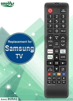 اشتري استبدال BN59-01315D للتحكم عن بعد Samsung و SMART 4K ULTRA UHD Series 8/7/6 TV HDTV LED ، UN 32/43/50/55/58/65/75 بوصة N/NU/RU Series 5300 في السعودية