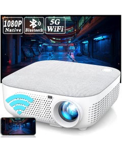 Buy Large Size Home Theater Entertainment Wireless 4k High-definition LED Portable Projector in Saudi Arabia