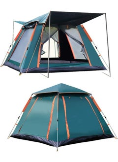 اشتري GO2CAMPS Automatic Camping Tent 6 Persons, Premium Quality Instant Automatic Pop Up Dome Tent, Portable Lightweight for Family Backpacking Hunting Hiking Outdoor Beach Tent and Picnic Tent (Green) في الامارات