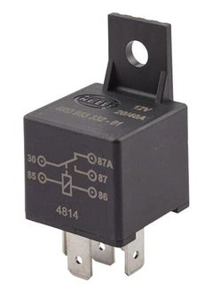 Buy HELLA 4RD 933 332-011 Relay, main current - 12V - 5-pin connector - Changeover Contact - with holder in UAE