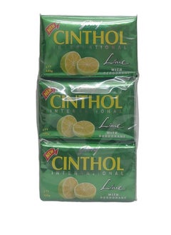 Buy Bath Soap Lime With Deodorant Pack of 6 in Saudi Arabia