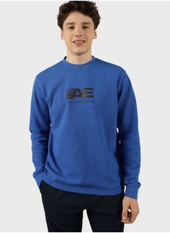 Buy Logo Crew Neck Sweatshirt in UAE