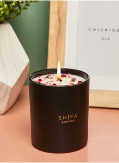 Buy Saffron, Taif Rose & Cashmere Woods Candle 300Ml in UAE