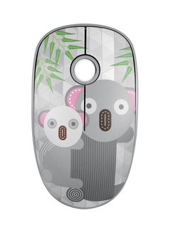 اشتري 2.4G Wireless Mute Mouse Optical Tracking Power Saving Smooth Scroll Wheel Multicolour في السعودية