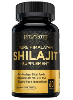 اشتري Pure Himalayan Shilajit Dietary Supplement - 60 Capsules في السعودية