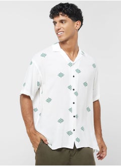 Buy Jorluke Regular Fit  Abstract Printed Shirt in UAE