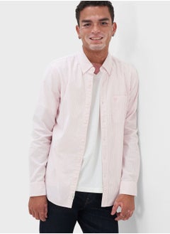 Buy Striped Slim Fit Shirt in Saudi Arabia