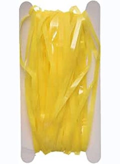 Buy Foil Fringe Curtain For Party Decoration And Birthday - Yellow in Egypt