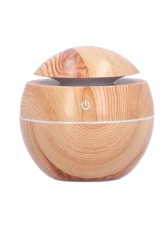 Buy Mushroom Shaped Aromatherapy Air Humidifier 130ML Wood in Egypt