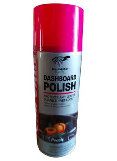 Buy Dashboard Polish Protects and leaves Durable Wet Look - Peach - 450 ML in Egypt