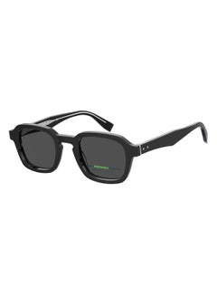 Buy Men's UV Protection Rectangular Sunglasses - Th 2032/S Black Millimeter - Lens Size: 49 Mm in Saudi Arabia