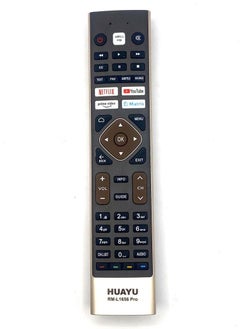 Buy Led LCD Smart TV Remote Control with Voice Function Netflix YouTube Compatible for HTR-U27E in Saudi Arabia