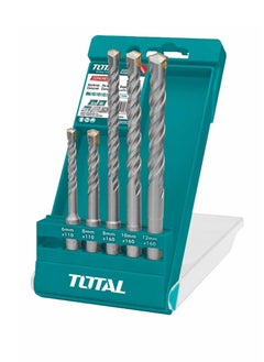 Buy Hammer Drill Bits Set Sds Plus Kit 5 Pcs in UAE