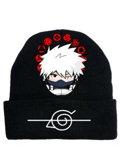 Buy Naruto Knitted Cartoon Printed Hat in Saudi Arabia