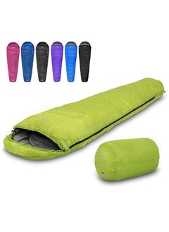 Buy Highlander Outdoor Sleepline 250 Mummy Sleeping Bag Lime Green in UAE