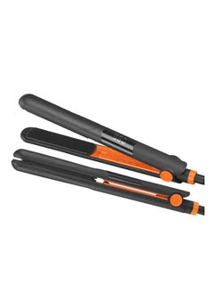 اشتري EN-3865 Hair Pro Nano Titanium Salon Tourmaline Black Hair Straightener في مصر