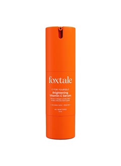 Buy FoxTale 15% Vitamin C Serum For Glowing Skin | With Pure L-Ascorbic Acid And Vitamin E | Brightening Serum | Boosts Collagen Production | All Skin Types | 30 Ml in UAE