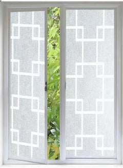 اشتري Waterproof PVC Frosted Glass Window Privacy Film Sticker في الامارات