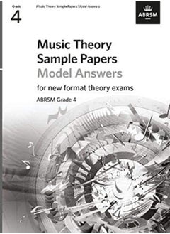 اشتري Music Theory Sample Papers Model Answers Abrsm Grade 4 by ABRSM Paperback في الامارات