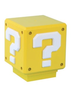 Buy Super Mario Mini Question Block Light Yellow 7.5x7.5x7.5centimeter in Saudi Arabia