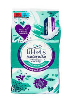 Buy LILLETS MATERNITY MAXI PADS 10'S in UAE