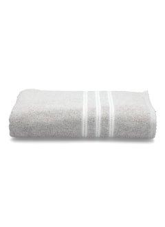 Buy Melange Quick Drying Premium Quality Face Towel Grey 50 x 100 cm in Saudi Arabia