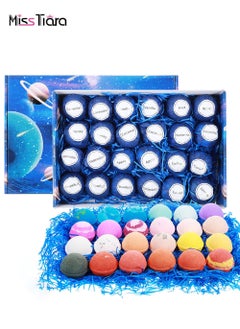 Buy 24Pcs Bath Bombs Set for Girls and Women Luxury SPA Relax Vegan Fizzy Bath Bomb Set in UAE