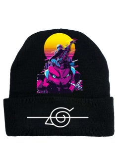 Buy Naruto Knitted Cartoon Printed Hat in Saudi Arabia