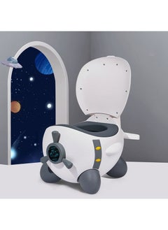 Buy Potty Training Toilet,Children's toilet,Potty Training Seat, Toddler Potty Chair with Soft Seat, Removable Potty Pot,Little airplane Toilet Seat Potty (White) in Saudi Arabia