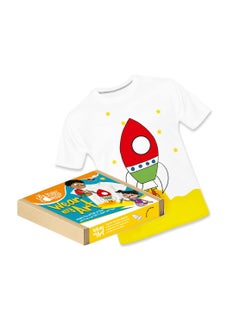 Buy The Talking Canvas Art and Crafts T Shirt Painting Craft Kit Art Activity for Kids Rakhi Gift in UAE