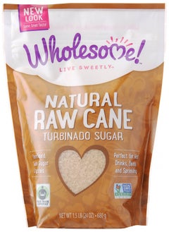 Buy Wholesome Sweeteners Raw Fair Trade Certified Sugar Cane, 24 Oz in UAE