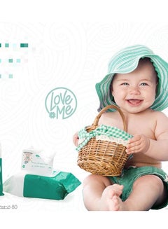 Buy Baby Wipes Gentle all Over 80 pcs in Saudi Arabia