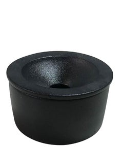 Buy Ashtray For Smoking, Ceramic Black Ashtray, Easy to use, Table Top Decor For Home, Garden, Hotel in UAE