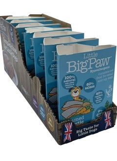 اشتري Little Big Paw Dog Salmon With Vegetable Puppies Wet Food 7x150G في الامارات