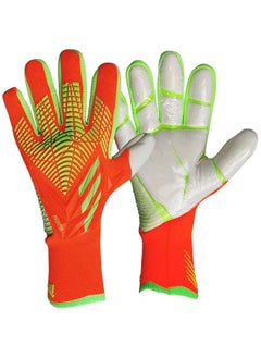 اشتري Football Gloves Non-slip Breathable Professional Soccer Goalkeeper Gloves With Latex Fingerguard في السعودية