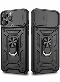 اشتري Excefore for iPhone 13 Pro Max Case, 13 Pro Max Cover Kickstand Case with Slide Camera Cover في الامارات