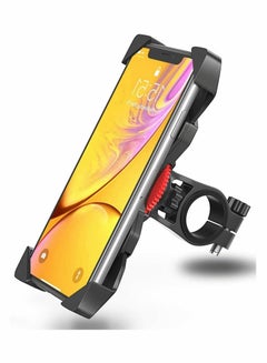 اشتري Silicone Adjustable Bike Phone Holder Compatible for iPhone X/8/7/7plus/6/6S/6plus Samsung Nexus Nokia في الامارات