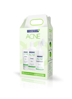 اشتري Acne Kit (Facial Foam100ML,Toner150ML ,Cream40ML) في الامارات