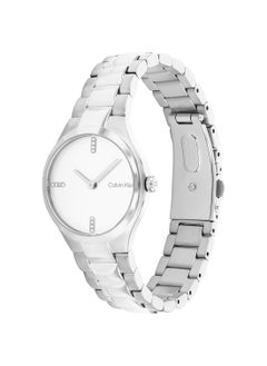 Buy Women's Analog Round Shape Stainless Steel Wrist Watch 25200332 - 30 Mm in UAE