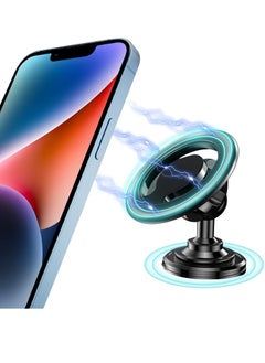 Buy Magnetic Car Phone Holder Compatible with Magsafe Car Mount for Dashboard Installation Air Vent Car Holder for iPhone 15 15 Plus 15 Pro 15 Pro Max 14 13 12 in Saudi Arabia