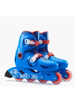 Buy Power Superb Adjustable Roller Skate Shoes 2-Rows 4-Wheels in Egypt